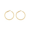 Stainless Steel Geometric Fashion Earrings With Electroplating Treatment