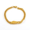 Stainless Steel Geometric Fashion Electroplated Women's Cuban Chain Bracelet