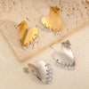 Stainless Steel Geometric Fashion Electroplated Women's Earrings