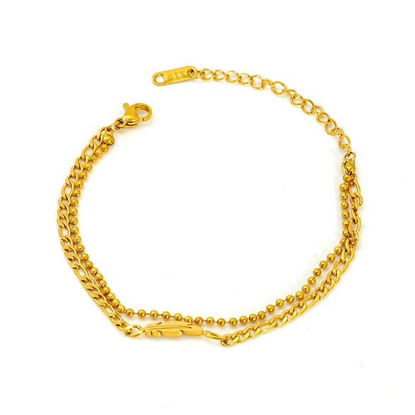 Stainless Steel Geometric Feather Design Electroplated Clavicle Chain For Women And Unisex
