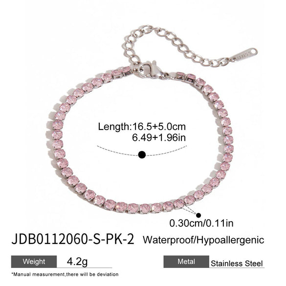 Stainless Steel Geometric Fivepointed Star Electroplated Women's Bracelet Jewelry