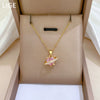 Stainless Steel Geometric Full Diamond Necklace For Women And Men