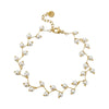 Stainless Steel Geometric Handmade Clavicle Chain Bracelet Accessories With Electroplating