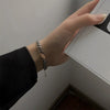 Stainless Steel Geometric Handmade Cuban Chain Bracelet Unisex