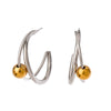Stainless Steel Geometric Ins Style Electroplated Women's Earrings