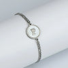 316L Stainless Steel Geometric Letter Bracelet For Women