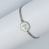 316L Stainless Steel Geometric Letter Bracelet For Women