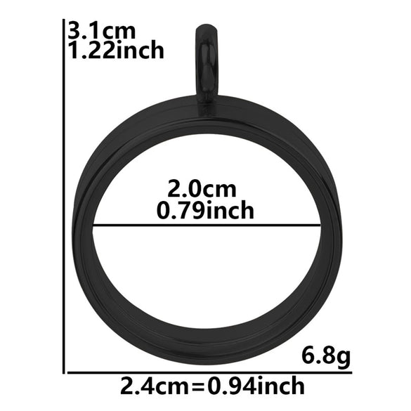 Stainless Steel Geometric Pendant Necklace With Electroplating Process