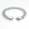 Stainless Steel Geometric Polished Bracelet For Men