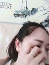 Stainless Steel Geometric Polished Single Row Inlay Ring For Men And Women Unisex Original Design Fashion Band