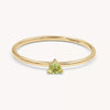 Stainless Steel Geometric Retro Electroplated December Birthstone Ring
