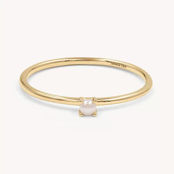 Stainless Steel Geometric Retro Electroplated December Birthstone Ring