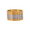 Stainless Steel Geometric Ring Bracelet Electroplated Jewelry