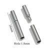 Stainless Steel Geometric Rotary Buckle Jewelry Accessories For Bracelet And Necklace With Electroplating