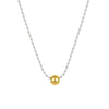 Stainless Steel Geometric Round Bead Necklace Electroplating Fashion Women's Clavicle Chain