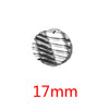 Stainless Steel Geometric Semiembossed Electroplated Earrings Pendant With Flower And Water Drop Design