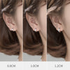Stainless Steel Geometric Simple Electroplated Unisex Earrings