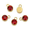 Stainless Steel Geometric Smooth Inlay Zircon Pendant And Bracelet Accessories