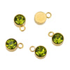 Stainless Steel Geometric Smooth Inlay Zircon Pendant And Bracelet Accessories