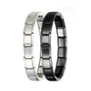 Stainless Steel Geometric Splicing Electroplated Unisex Bracelet