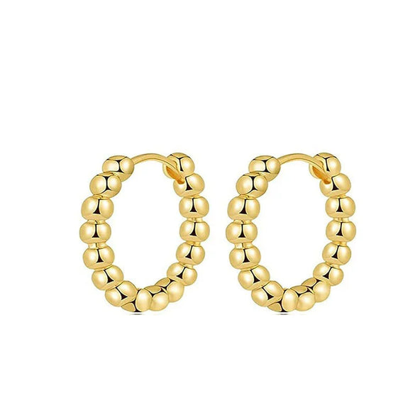 Stainless Steel Geometric Star And Moon Ear Cuffs Electroplated Light Luxury Women's Earrings