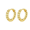 Stainless Steel Geometric Star And Moon Ear Cuffs Electroplated Light Luxury Women's Earrings