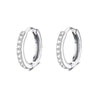 Stainless Steel Geometric Star And Moon Ear Cuffs Electroplated Light Luxury Women's Earrings