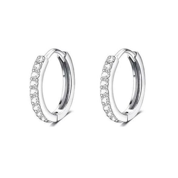 Stainless Steel Geometric Star And Moon Ear Cuffs Electroplated Light Luxury Women's Earrings