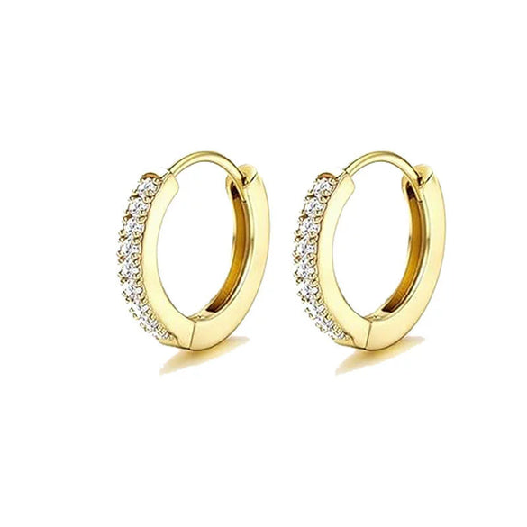 Stainless Steel Geometric Star And Moon Ear Cuffs Electroplated Light Luxury Women's Earrings