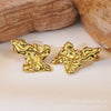 Stainless Steel Geometric Star Electroplated Women's Earrings