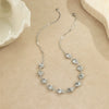 Stainless Steel Geometric Starfish Shell Pendant Necklace Electroplated Fashion Style Women's