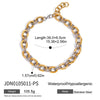 Stainless Steel Geometric Style Electroplated Women's Bracelet