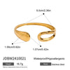 Stainless Steel Geometric Style Electroplated Women's Bracelet