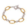 Stainless Steel Geometric Style Electroplated Women's Bracelet