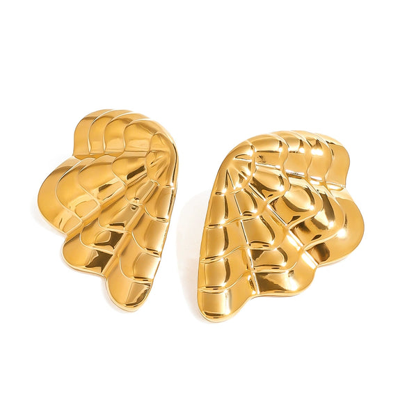Stainless Steel Geometric Style Electroplated Women's Earrings