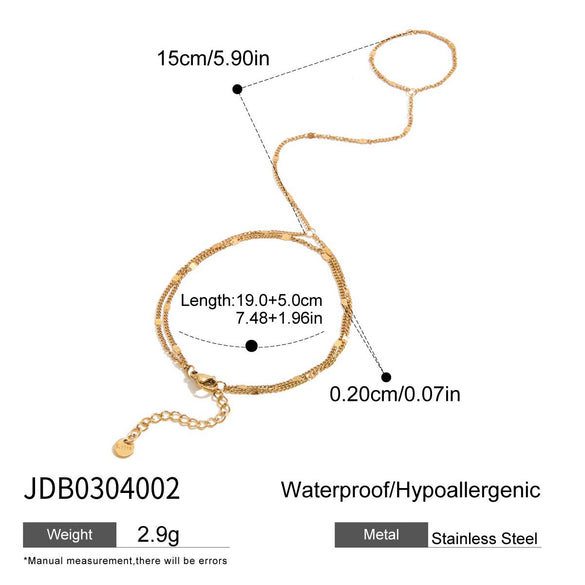 Stainless Steel Geometric Style Electroplating Women's Bracelet Jewelry