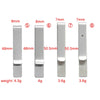 Stainless Steel Geometric Tie Clip Jewelry Accessories Polish Style Unisex