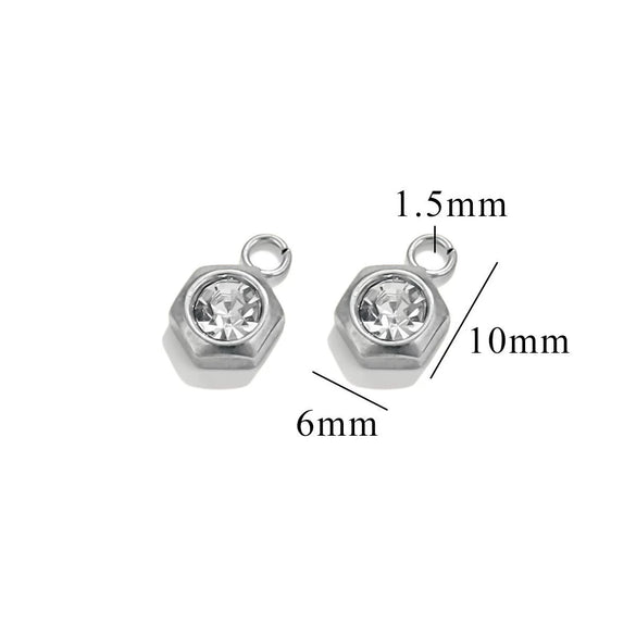 Stainless Steel Geometric Totem Handmade Electroplated Clavicle Chain Necklace Bracelet Accessories