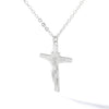 Stainless Steel Geometric Tree Of Life Cross Pendant Necklace Electroplating Jewelry Unisex