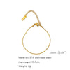 Stainless Steel Geometric Unisex Bracelet Electroplated