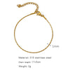 Stainless Steel Geometric Unisex Bracelet Electroplated