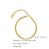 Stainless Steel Geometric Unisex Bracelet Electroplated