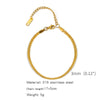 Stainless Steel Geometric Unisex Bracelet Electroplated