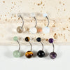 Stainless Steel Geometric Unisex Umbilical Ring