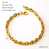 Stainless Steel Geometric Unlimited Symbol Electroplated Fashion Unisex Bracelet Jewelry