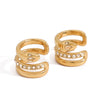 Stainless Steel Geometric Women's Electroplating Ear Clip Jewelry
