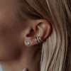 Stainless Steel Geometric Women's Electroplating Ear Clip Jewelry