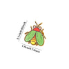 Stainless Steel Ghost Pumpkin Bat And Cat Brooches Electroplated Decorative Metal Badges For Unisex Clothing And Bags