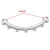 Stainless Steel Glossy Geometric Welding Multiring Jewelry Connector For Earrings Necklace Bracelet
