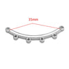 Stainless Steel Glossy Geometric Welding Multiring Jewelry Connector For Earrings Necklace Bracelet